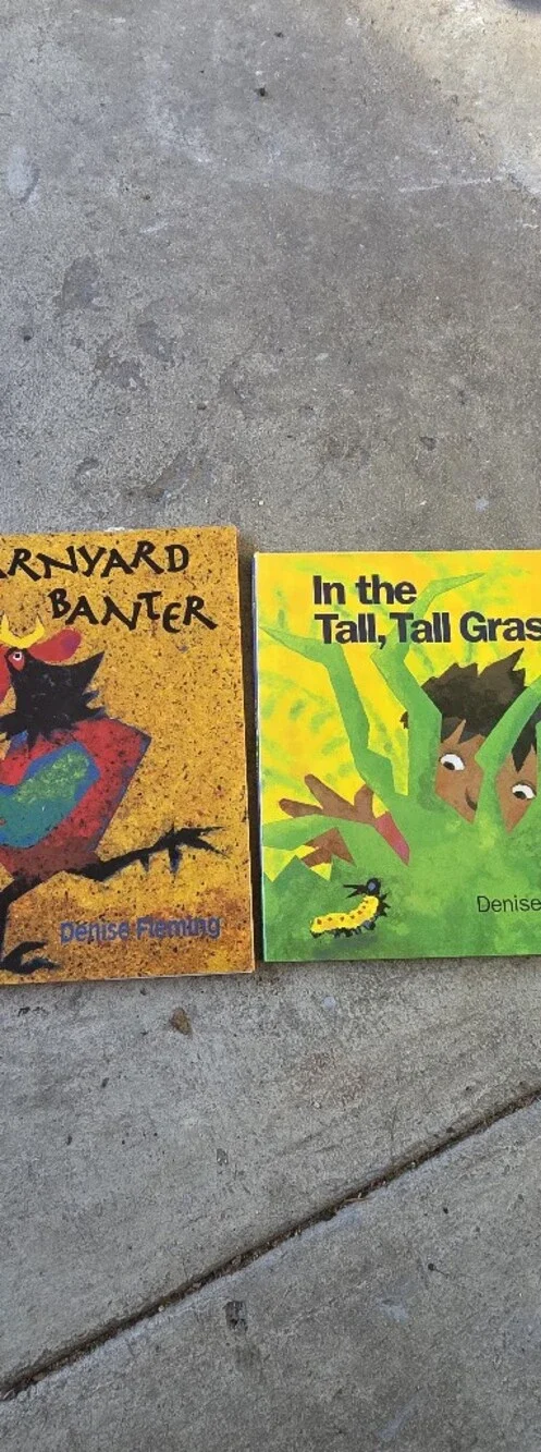 Yellow 'In the Tall, Tall Grass' Children's Board Book